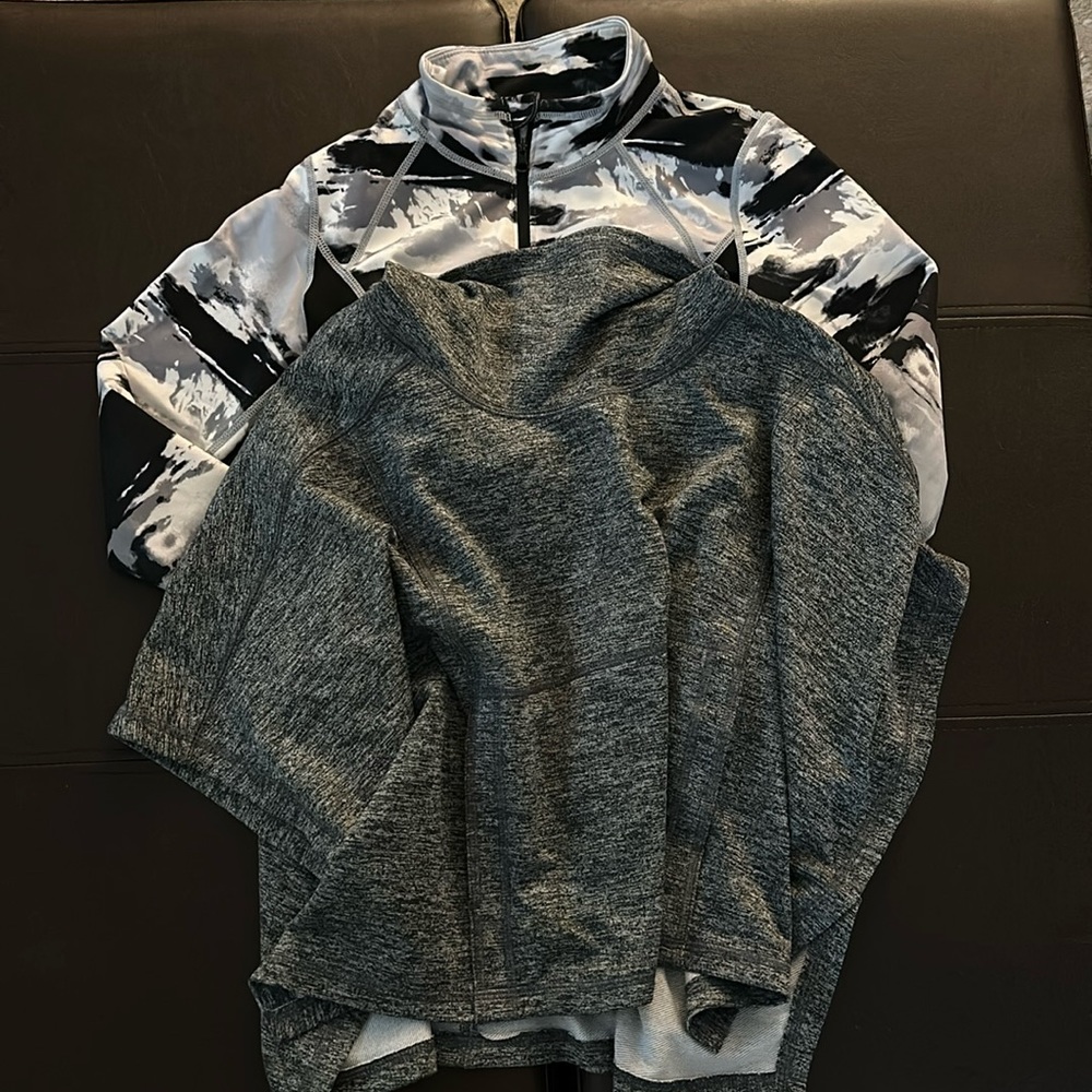 Zella sweater and poncho